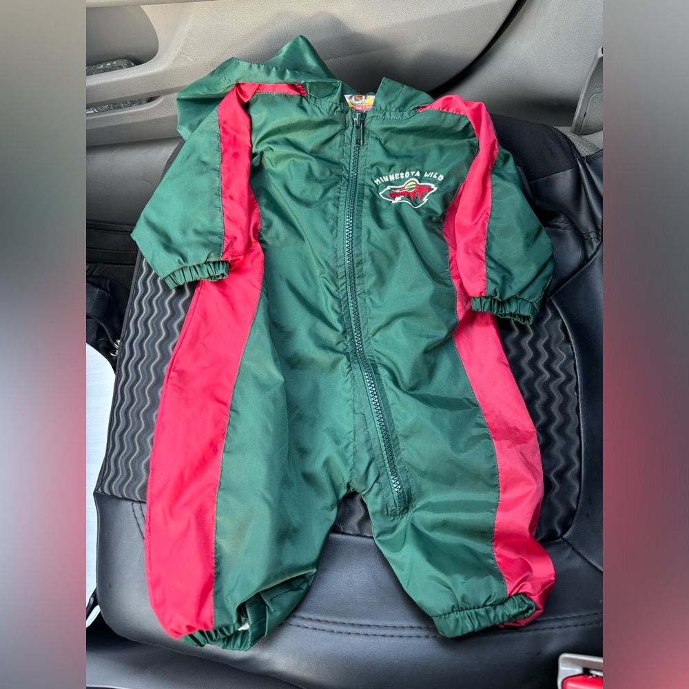 Minnesota Wild baby jumpsuit